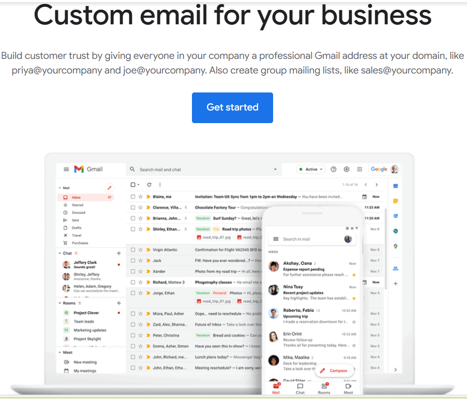 Free Business Email Address